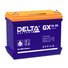 Аккумуляторная батарея DELTA GX 12V-55AH Xpert