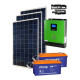 Автономная солнечная электростанция 100 Вт (600 Вт∙ч/сутки)