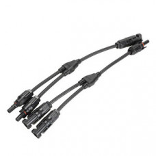 Y-коннектор солнечных модулей МС4 (гибкий)